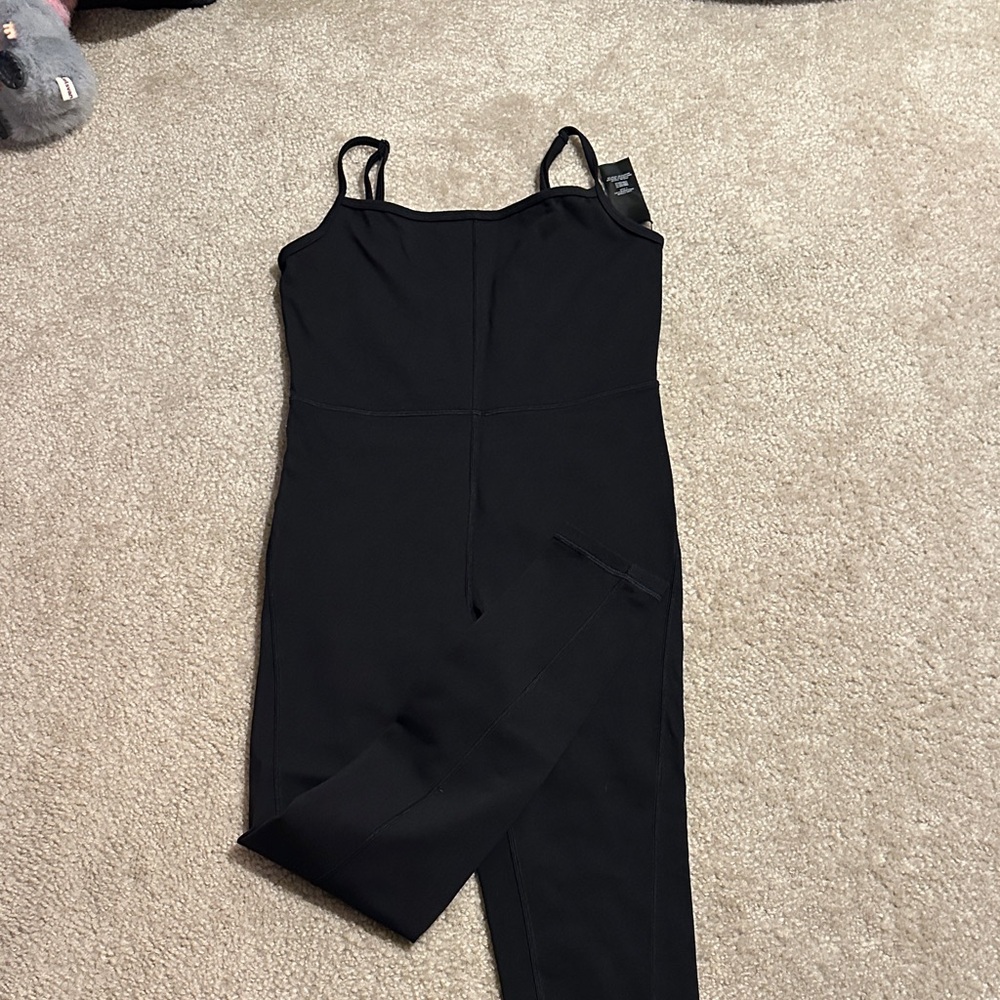 Aritzia Classic Black Legging Jumpsuit